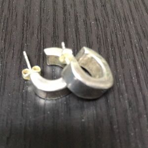 Small Silpada Sterling Silver hoop Earrings